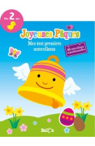 Joyeuses pâques - mes tout premiers autocollants