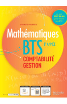 Maths bts comptabilité et gestion 2e année - livre de l'élève - ed. 2024