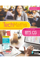 Techmaths - maths bts cg 1ère et 2ème années - 2024 - manuel - élève - + imanuel