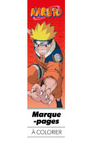 Marque-pages à colorier naruto vol. 2 (rouge)