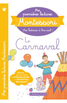 Mes premières lectures montessori, le carnaval