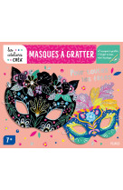 Mes masques à gratter pour toutes les fêtes