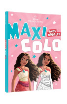 Disney princesses - maxi colo avec modèles (4+)