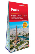 Paris 1/15.000 (carte grand format laminée - plan de ville)