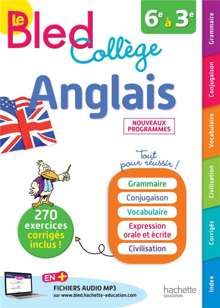 BLED ANGLAIS COLLEGE - BONNET/SIMARD/POIRE - HACHETTE