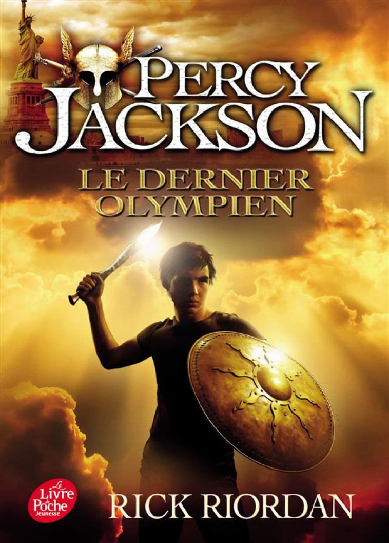 PERCY JACKSON - TOME 5 - LE DERNIER OLYMPIEN - RIORDAN RICK - Le Livre de poche jeunesse