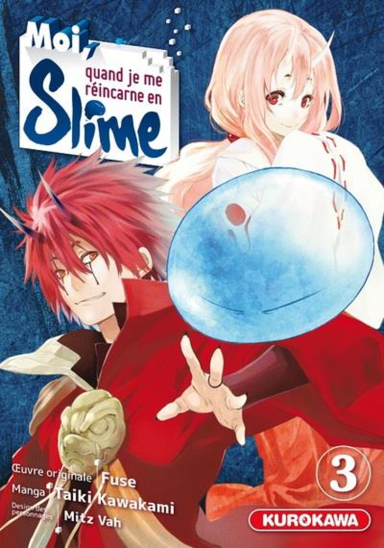 MOI QUAND JE ME REINCARNE EN SLIME - MOI, Q UAND JE ME REINCARNE EN SLIME - TOME 3 - VO - KAWAKAMI TAIKI - KUROKAWA