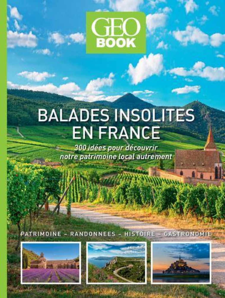 GEOBOOK - BALADES INSOLITES EN FRANCE - COLLECTIF - FEMME ACTUELLE