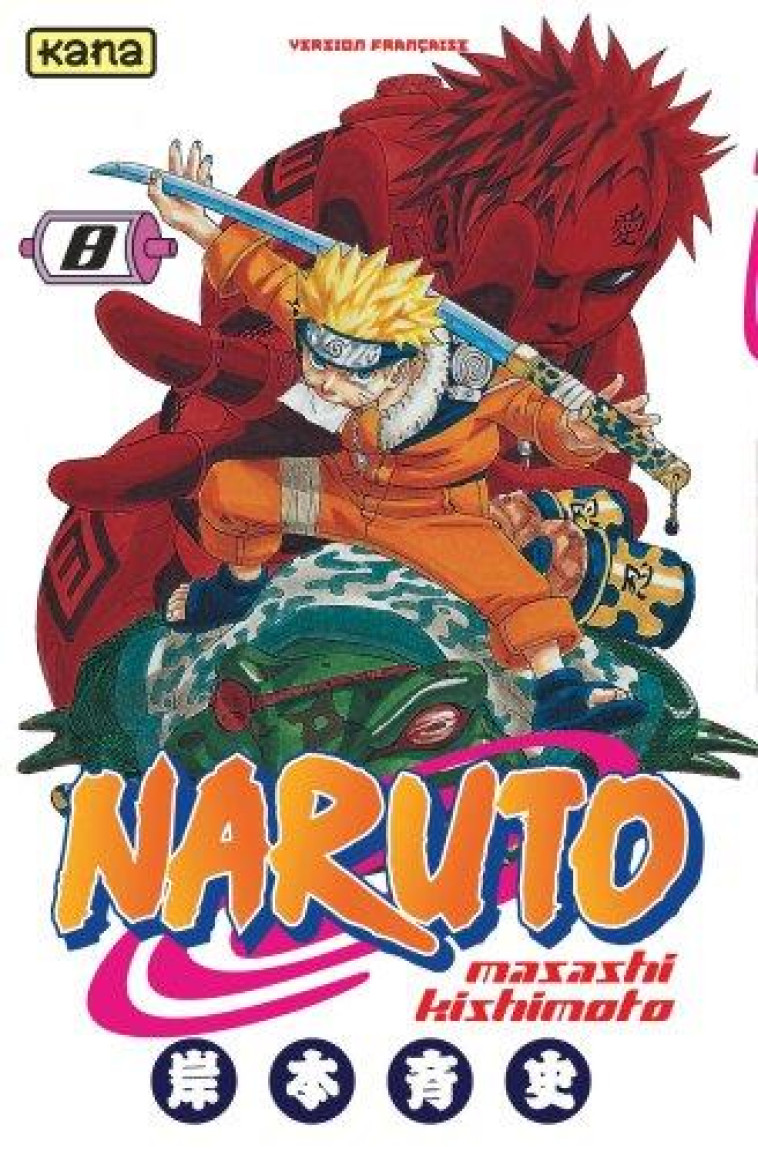 NARUTO - TOME 8 - MASASHI KISHIMOTO - DARGAUD