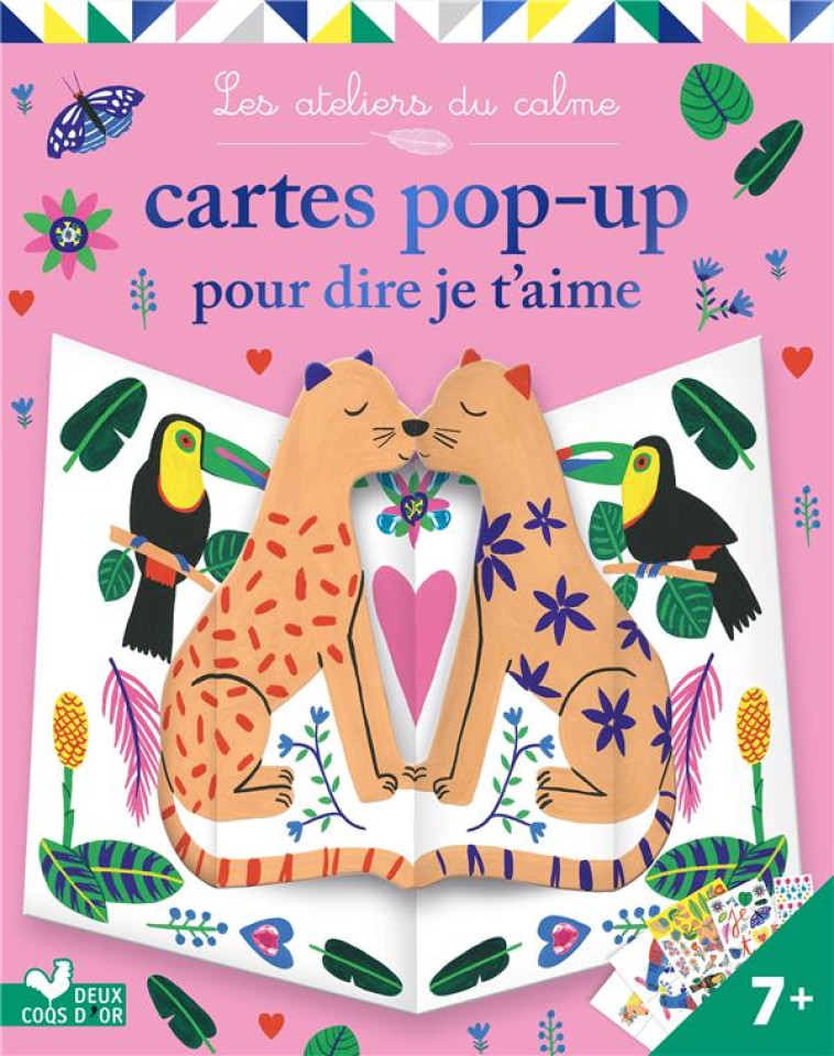 CARTES POP-UP POUR DIRE JE T-AIME - POCHETTE AVEC ACCESSOIRES - LAPEYRE EMILIE - NC