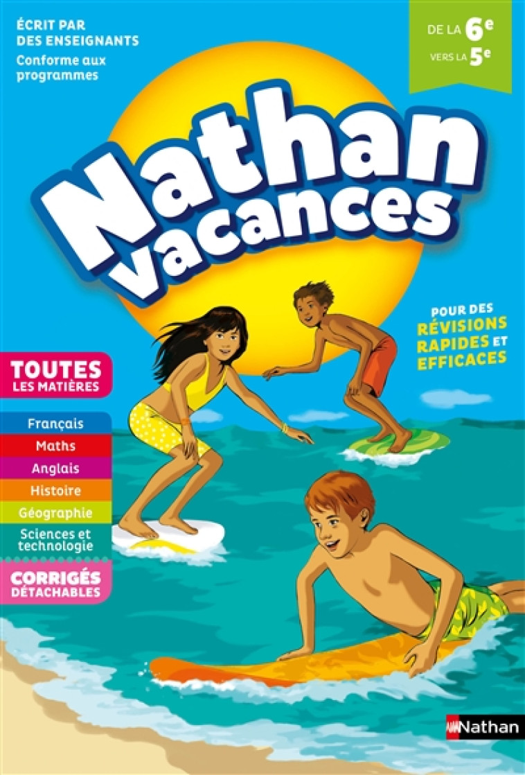 CAHIER DE VACANCES COLLEGE TOUT EN UN 6EME/5EME - BERNARD/DESSOURCES - CLE INTERNAT