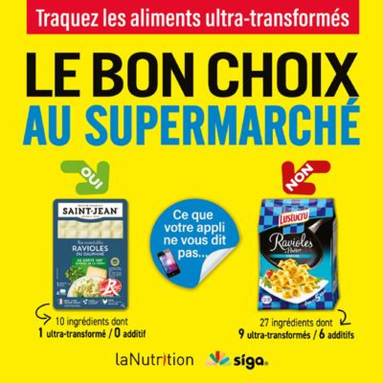 LE BON CHOIX AU SUPERMARCHE - EDITION 2021 - LANUTRITION.FR - THIERRY SOUCCAR