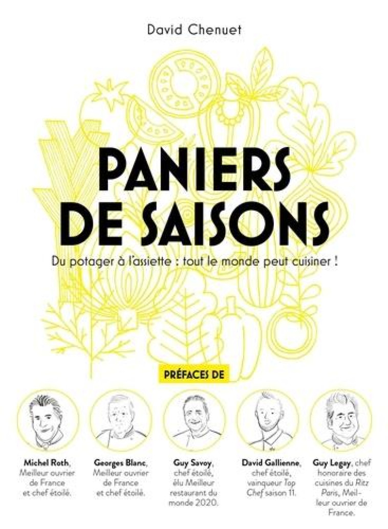 PANIERS DE SAISONS - DU POTAGER A L-ASSIETTE : TOUT LE MONDE PEUT CUISINER ! - CHENUET DAVID - KIWI