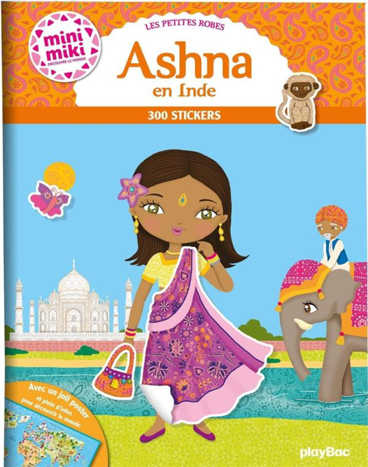 MINIMIKI - LES PETITES ROBES D-ASHNA EN IND E - ED. 2020 - CAMEL JULIE - PRISMA