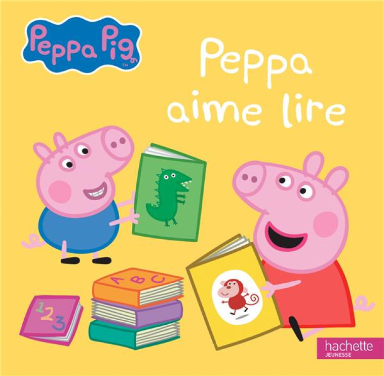 PEPPA PIG - PEPPA AIME LIRE - XXX - HACHETTE