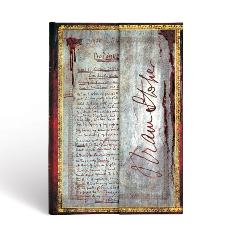 CARNET A COUVERTURE RIGIDE BRAM STOKER, DRACULA - MINI - NON LIGNE - 176 P. - XXX - PAPERBLANKS