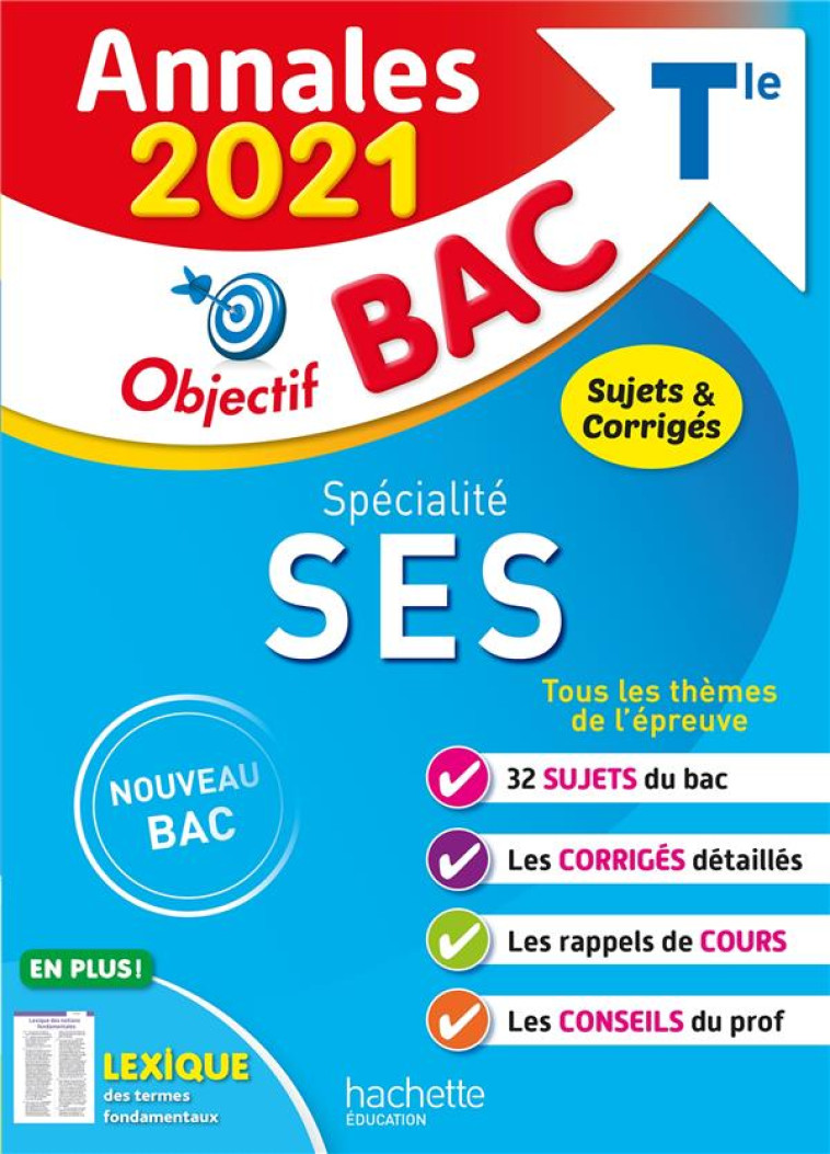 ANNALES BAC 2021 SPE SES TERM - MOUREY/BRAQUET - HACHETTE