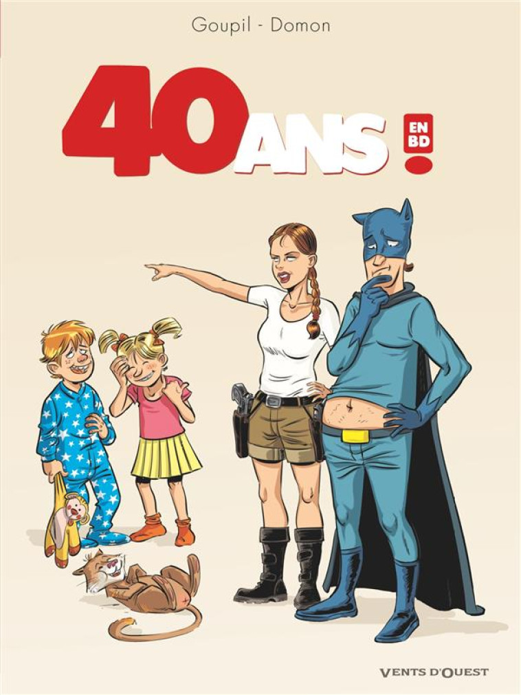 40 ANS EN BD - GOUPIL/DOMON - VENTS D'OUEST