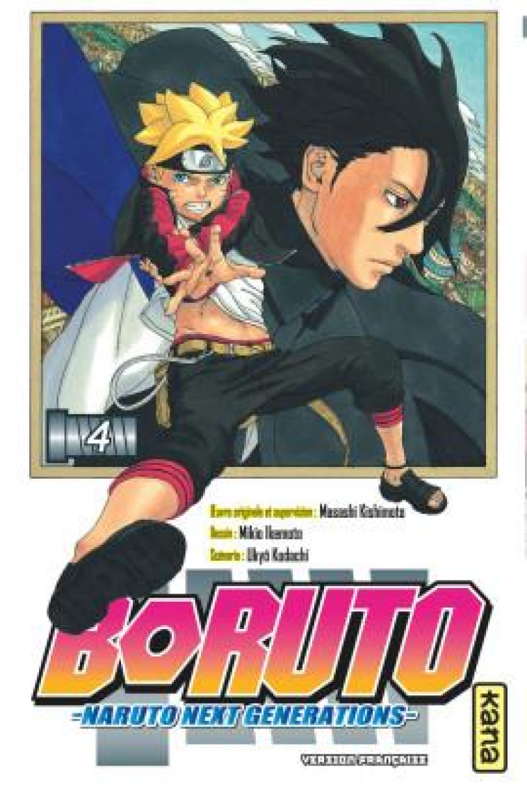 BORUTO - NARUTO NEXT GENERATIONS - - TOME 4 - UKYO KODACHI - DARGAUD