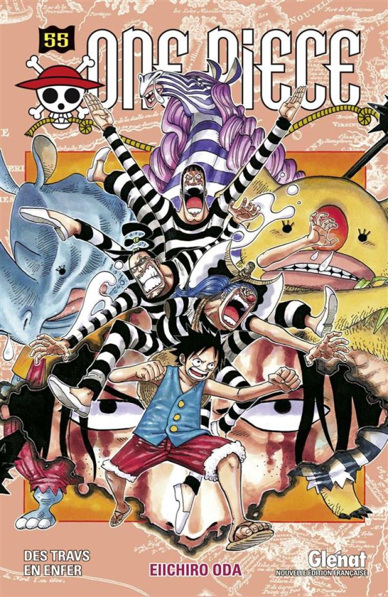 ONE PIECE - EDITION ORIGINALE - TOME 55 - D ES TRAVS EN ENFER - ODA EIICHIRO - Glénat