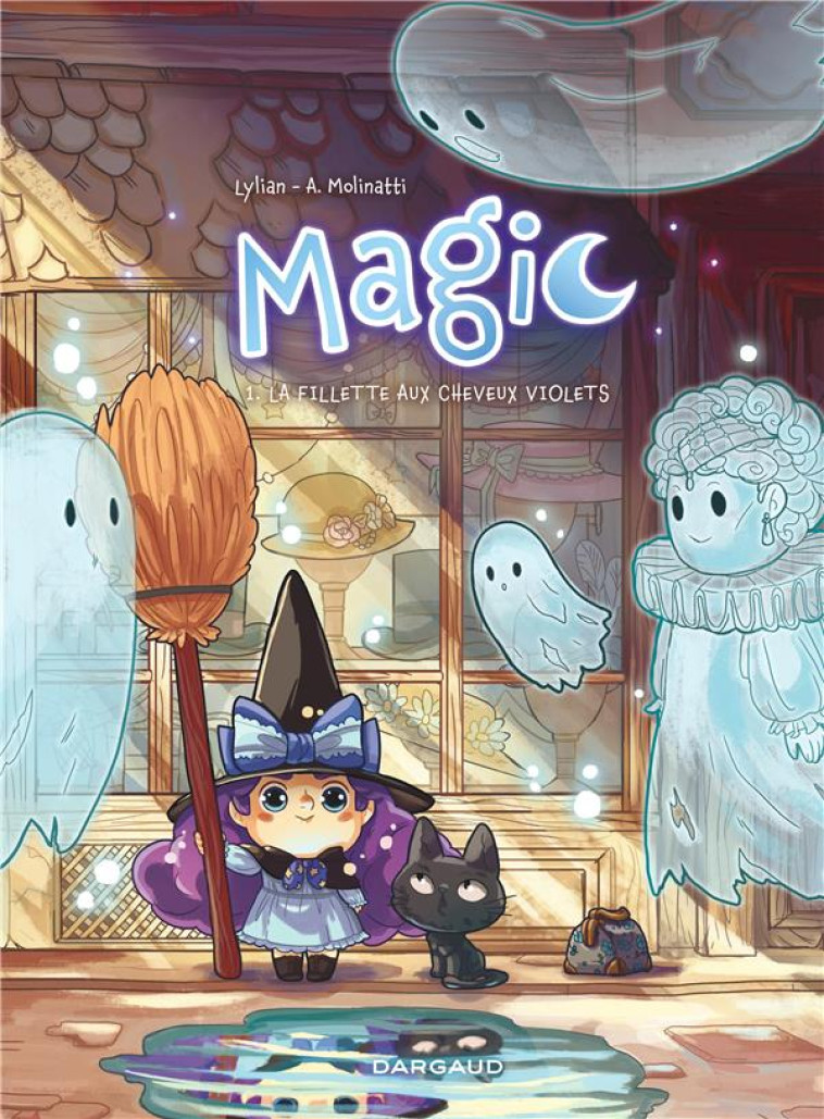 MAGIC - TOME 1 - LA FILLETTE AUX CHEVEUX VIOLETS - LYLIAN K. - DARGAUD