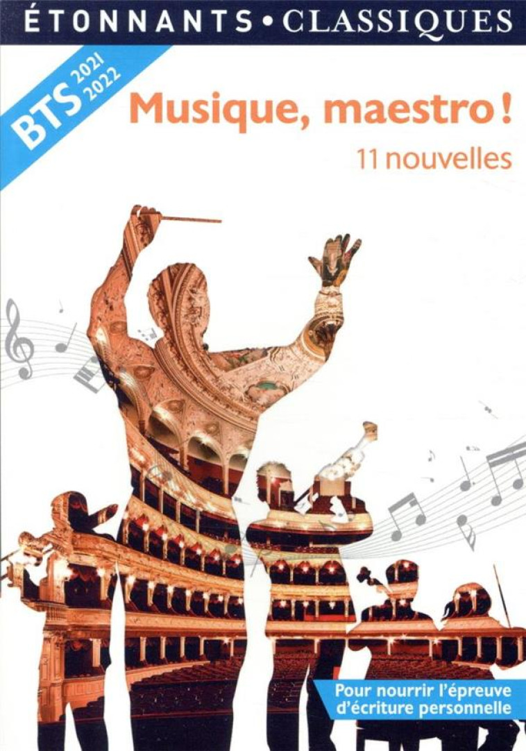 MUSIQUE, MAESTRO ! - 11 NOUVELLES - COLLECTIF - FLAMMARION