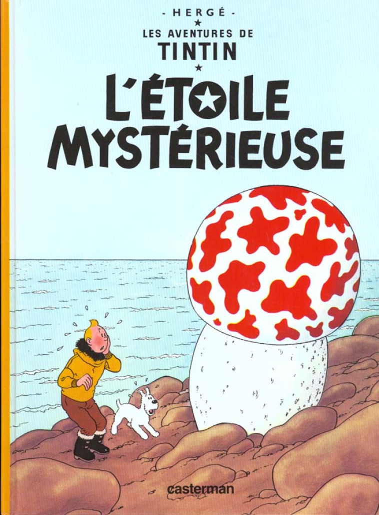 TINTIN, LES PETITS FORMATS COULEURS - T10 - L- ETOILE MYSTERIEUSE - HERGE - CASTERMAN