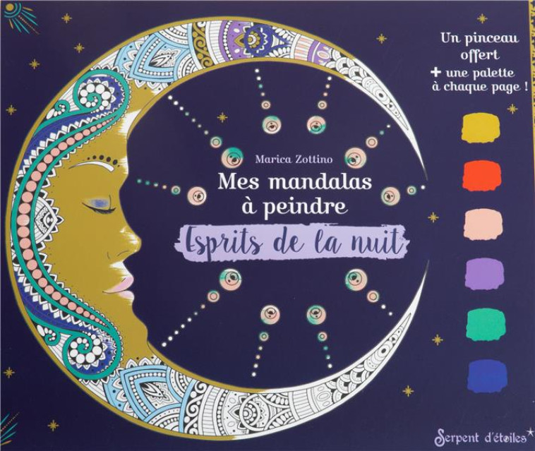 MES MANDALAS A PEINDRE ESPRITS DE LA NUIT - XXX - NC