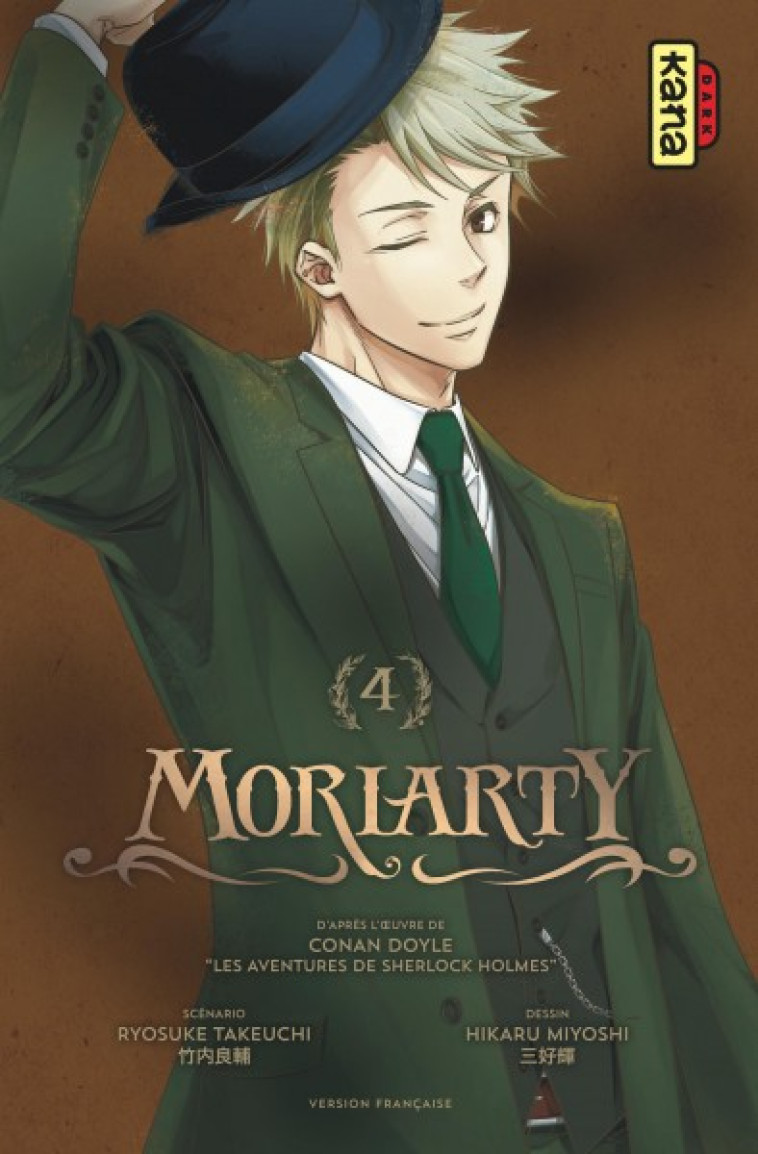 MORIARTY - TOME 4 - RYOSUKE TAKEUCHI - DARGAUD