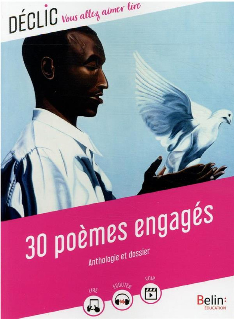 30 POEMES ENGAGES - LAGADEC AURELIE - BELIN