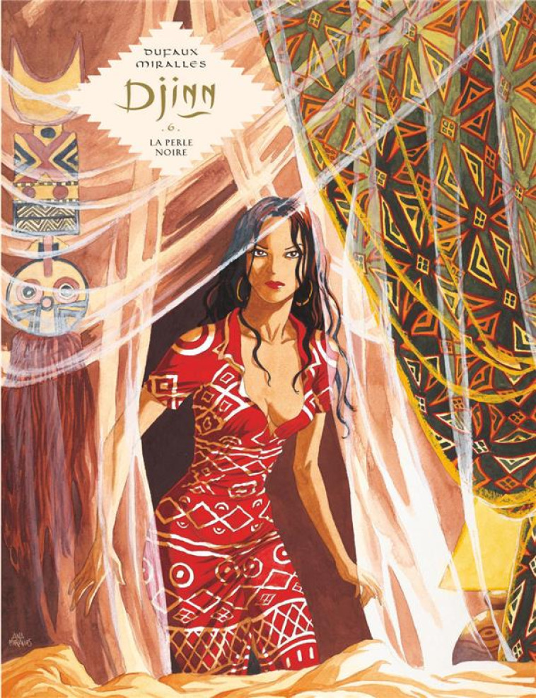 DJINN - TOME 6 - LA PERLE NOIRE / EDITION SPECIALE, GRAND FORMAT - DUFAUX JEAN - DARGAUD