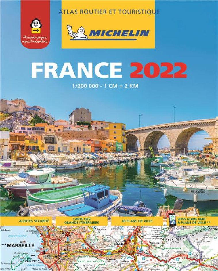 ATLAS ROUTIER FRANCE 2022 (A4-SPIRALE) - XXX - MICHELIN