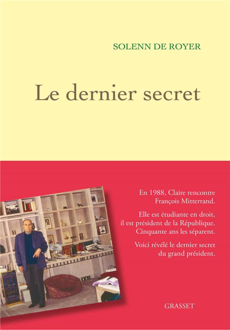 LE DERNIER SECRET - ROYER SOLENN - GRASSET