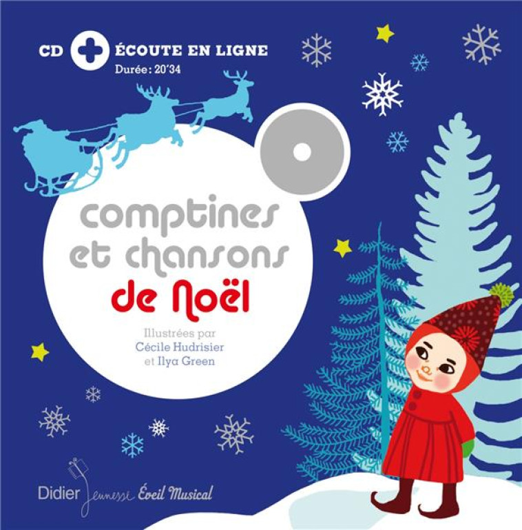 COMPTINES ET CHANSONS DE NOEL - RELOOK - HUDRISIER/GREEN - DIDIER