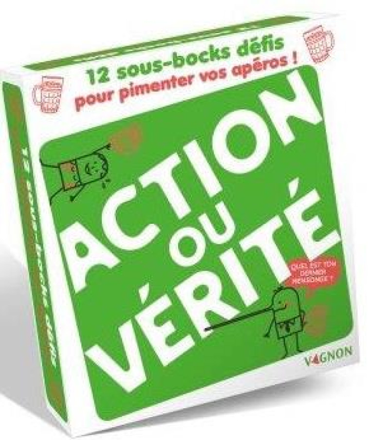 COFFRET SOUS-BOCKS ACTION OU VERITE ? - VAGNON EDITIONS - NC