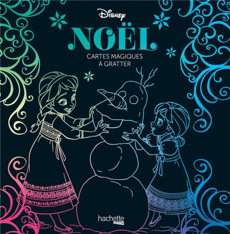 CARTES MAGIQUES A GRATTER DISNEY NOEL - XXX - HACHETTE