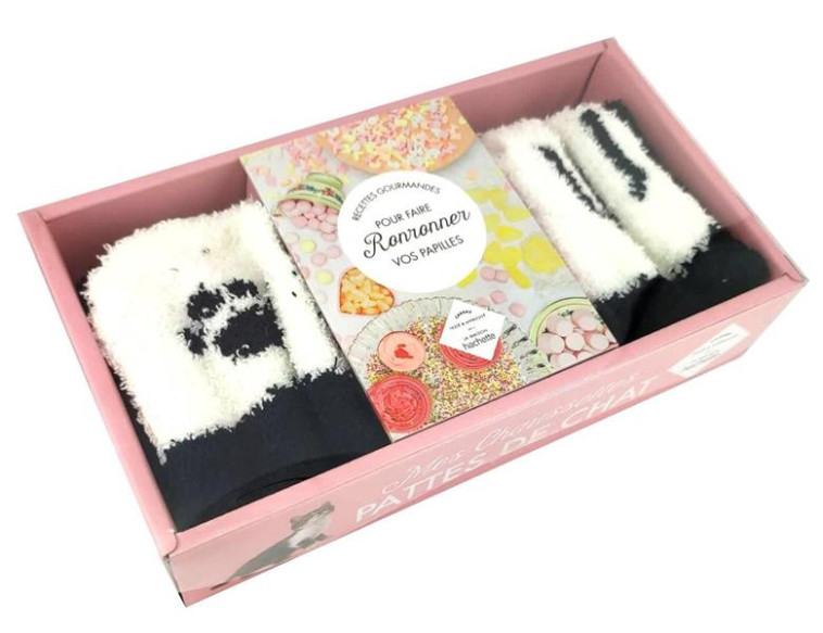 COFFRET MES CHAUSSETTES PATTES DE CHAT - XXX - HACHETTE