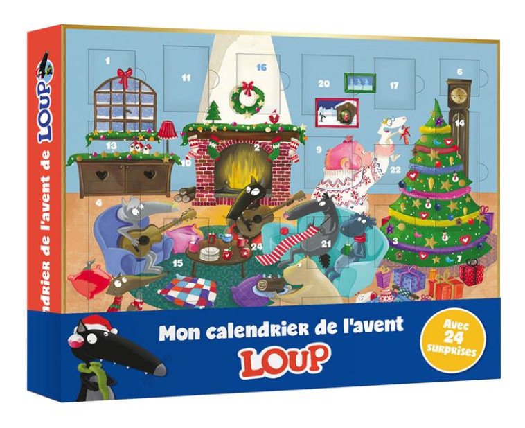 MON CALENDRIER DE L-AVENT LOUP - LALLEMAND/THUILLIER - NC