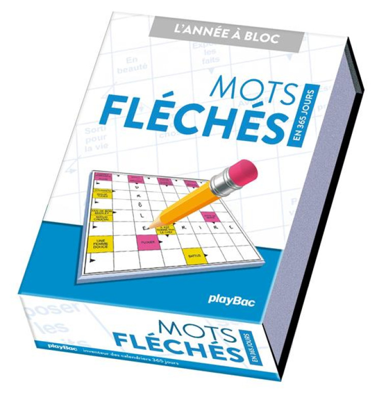 CALENDRIER MOTS FLECHES EN 365 JOURS - ANNEE A BLOC - XXX - NC