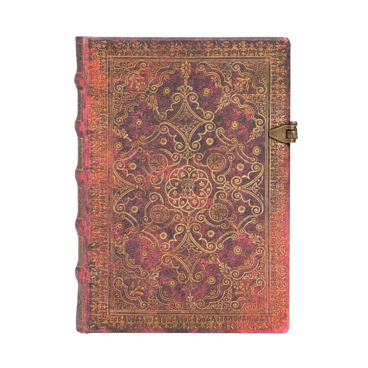 CARNET A COUVERTURE RIGIDE CARMIN - MIDI - LIGNE - 240 P. - XXX - PAPERBLANKS