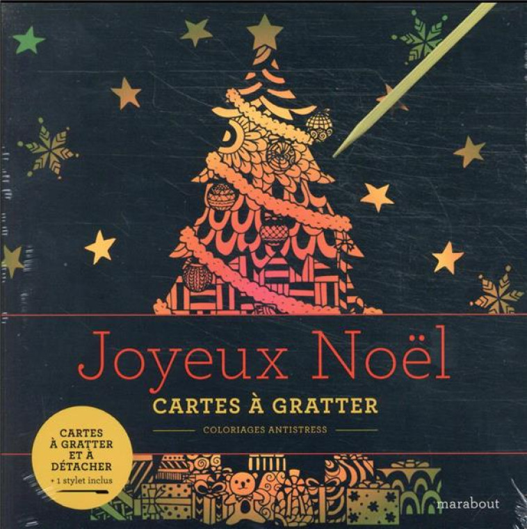 LIVRE A GRATTER - JOYEUX NOEL - XXX - MARABOUT