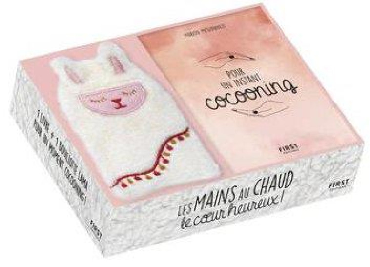 COFFRET INSTANT COCOONING - BOUILLOTTE LAMA - LES MAINS AU CHAUD, LE COEUR HEUREUX - MCGUINNESS MARION - NC