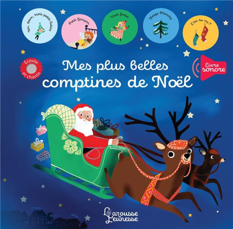 MES PLUS BELLES COMPTINES DE NOEL - PARUIT MARIE - LAROUSSE