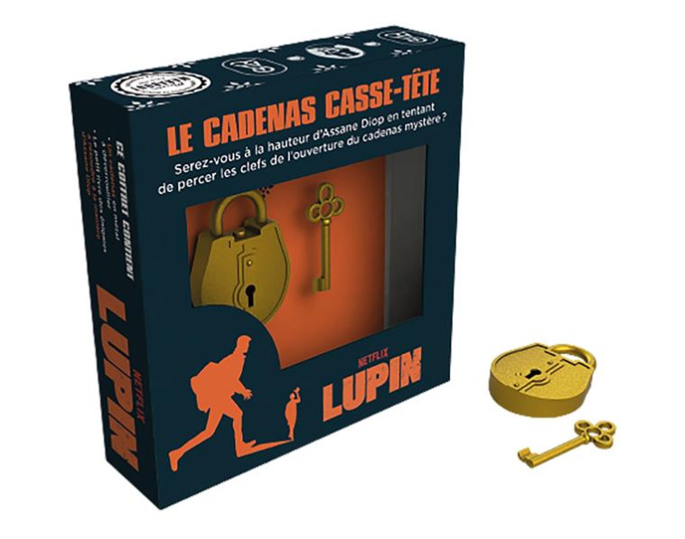 LE CADENAS CASSE-TETE LUPIN - XXX - MARABOUT