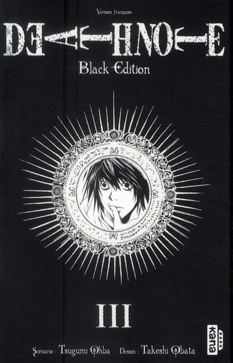 DEATH NOTE BLACK EDITION - TOME 3 - TSUGUMI OHBA - DARGAUD