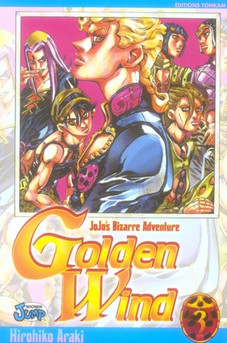 JOJO-S - GOLDEN WIND T03 - ARAKI HIROHIKO - TONKAM