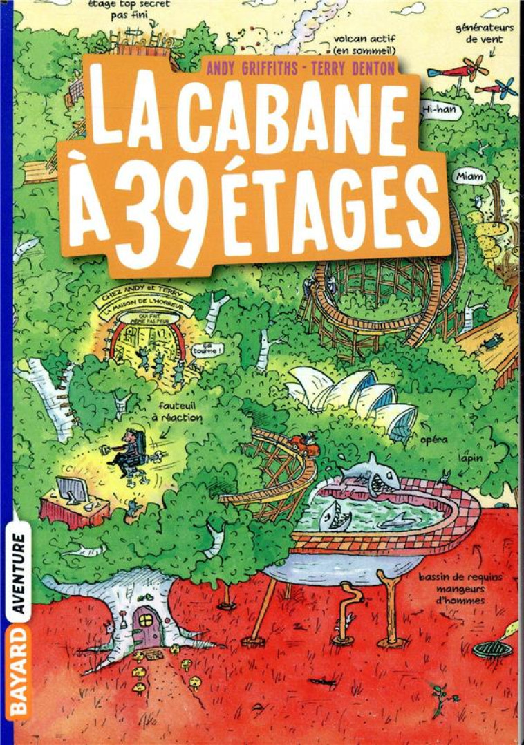 LA CABANE A 13 ETAGES POCHE , TOME 03 - LA CABANE A 39 ETAGES - GRIFFITHS/DENTON - BAYARD JEUNESSE