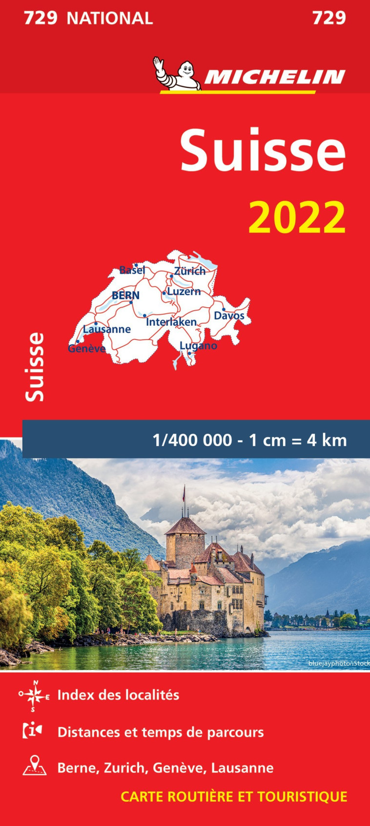 CARTE NATIONALE EUROPE - CARTE NATIONALE SUISSE 2022 - XXX - MICHELIN