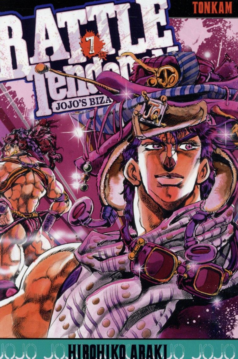 JOJO-S - BATTLE TENDENCY T07 - ARAKI HIROHIKO - Delcourt