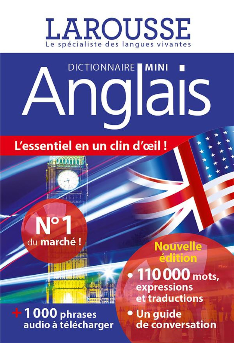 DICTIONNAIRE MINI ANGLAIS - XXX - LAROUSSE